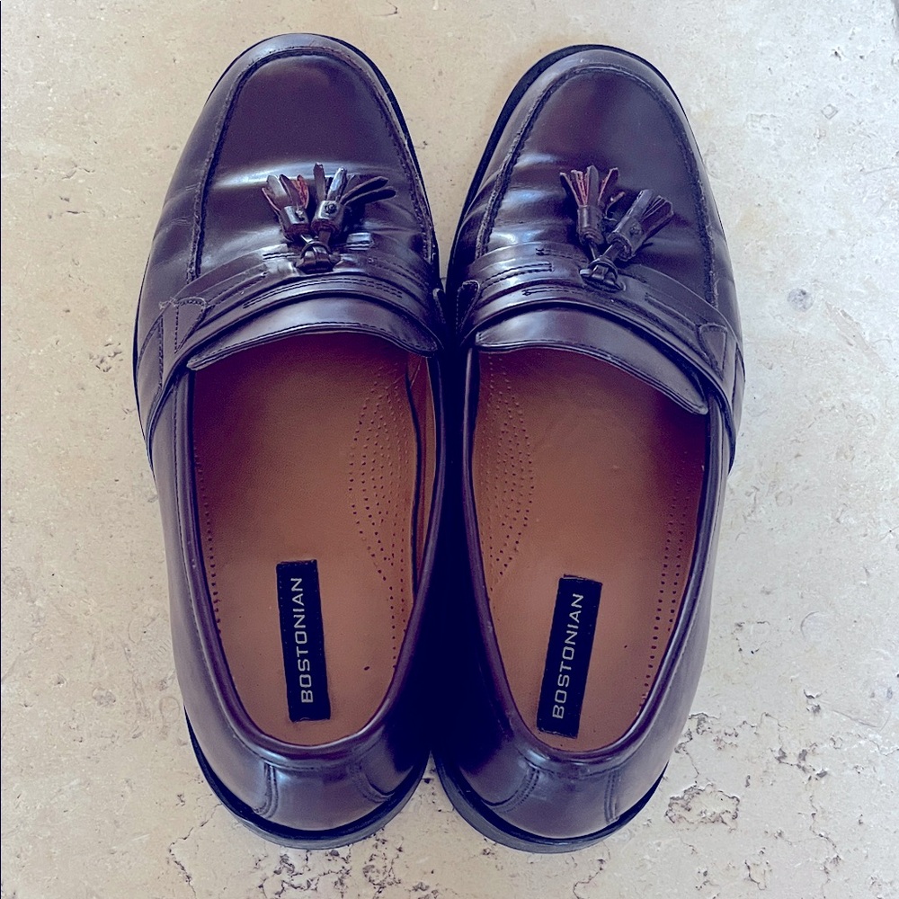 Bostonian Dark Brown Tassel Loafers